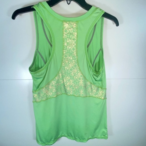 Athleta reflective mint green athletic Racerback Tank Top - Picture 4 of 6